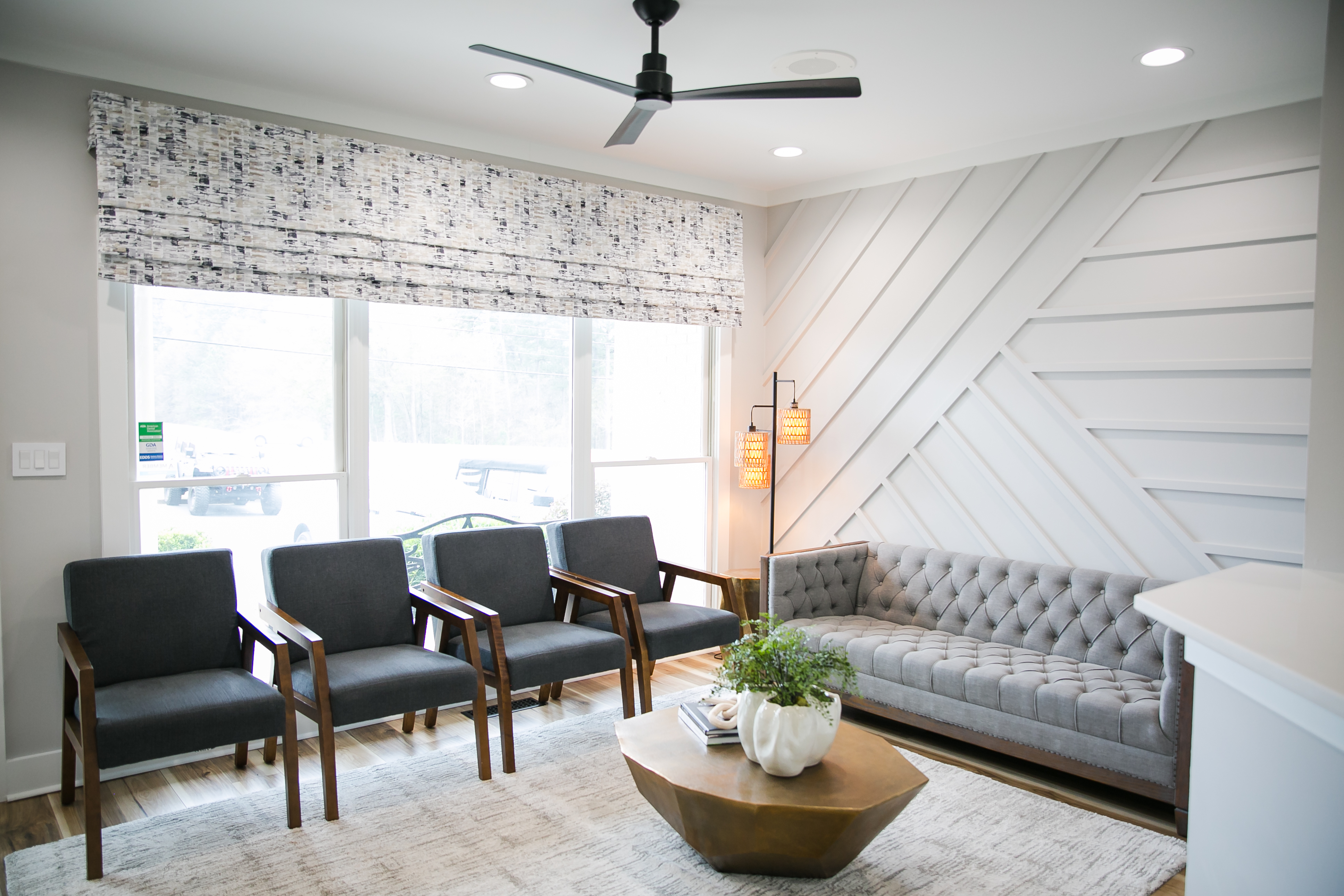 Comfortable and modern waiting area